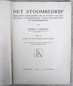 Het stoombedrijf voor machinisten en studeerenden 1920., Ophalen of Verzenden, Gebruikt, Trein, Boek of Tijdschrift