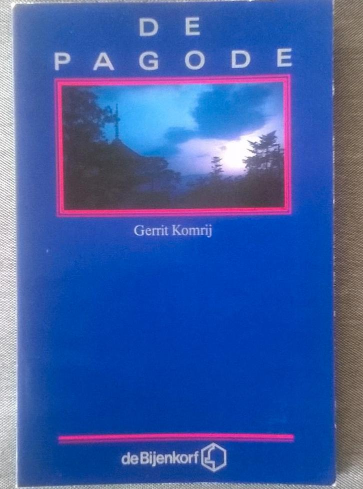 Gerrit Komrij - De Pagode, Boeken, Literatuur, Gelezen, Nederland, Ophalen of Verzenden