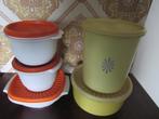 TUPPERWARE OPBERGBAKJES MET STERDEKSEL, Huis en Inrichting, Keuken | Tupperware, Ophalen of Verzenden, Gebruikt, Oranje, Overige typen