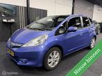 Honda Jazz 1.4 Hybrid Elegance AUTOMAAT / PANO / MEDIA / CRU, Auto's, Honda, Euro 5, Gebruikt, 4 cilinders, Blauw