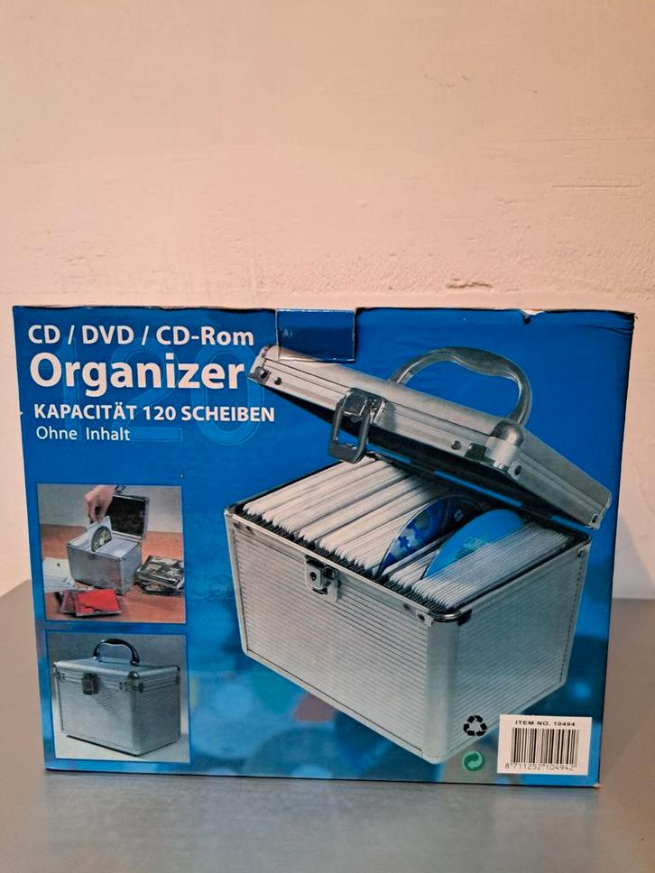 CD/DVD Organizer - Netjes opbergen!, Cd's en Dvd's, Cd's | Overige Cd's, Nieuw in verpakking, Ophalen of Verzenden
