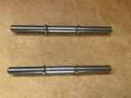 Set Dumbellstangen 42 cm (met schroefsluiting) z.g.a.n., Ophalen, Zo goed als nieuw, Dumbbell