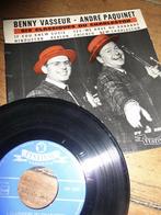EP BENNY VASSEUR ANDRE PAQUINET if you know susie 1960 € 10, Ophalen of Verzenden, Gebruikt, Pop, EP