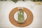 50 placemats zeegras, Ophalen of Verzenden, Zo goed als nieuw, Bord