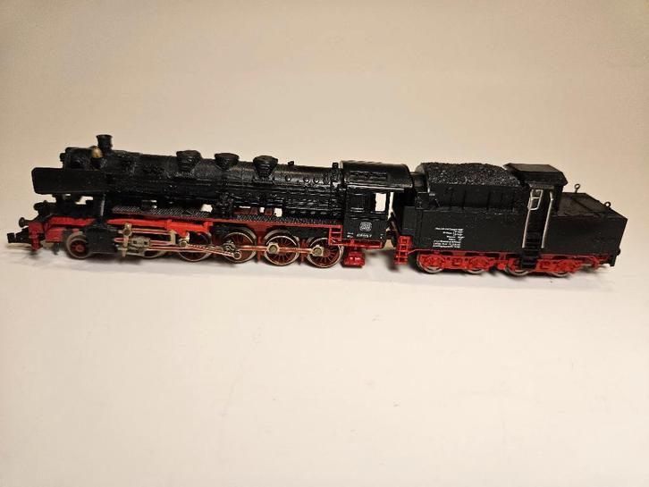 N-spoor Fleischmann Piccolo 7175 Stoomlok + tender, Hobby en Vrije tijd, Modeltreinen | N-Spoor, Zo goed als nieuw, Locomotief