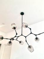 Gerba Design Hanglamp - 9 Lichts - Zwart/Grijs, Ophalen of Verzenden, Zo goed als nieuw, Metaal, 75 cm of meer