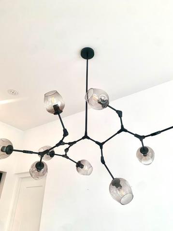 Gerba Design Hanglamp - 9 Lichts - Zwart/Grijs beschikbaar voor biedingen