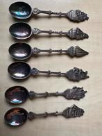 Vintage Verzilverde Lepeltjes - Schepen Douwe Egberts 1960, Ophalen