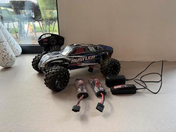 Mooie Traxxas Rustler 2WD 1:10 Compleet rijklaar beschikbaar voor biedingen