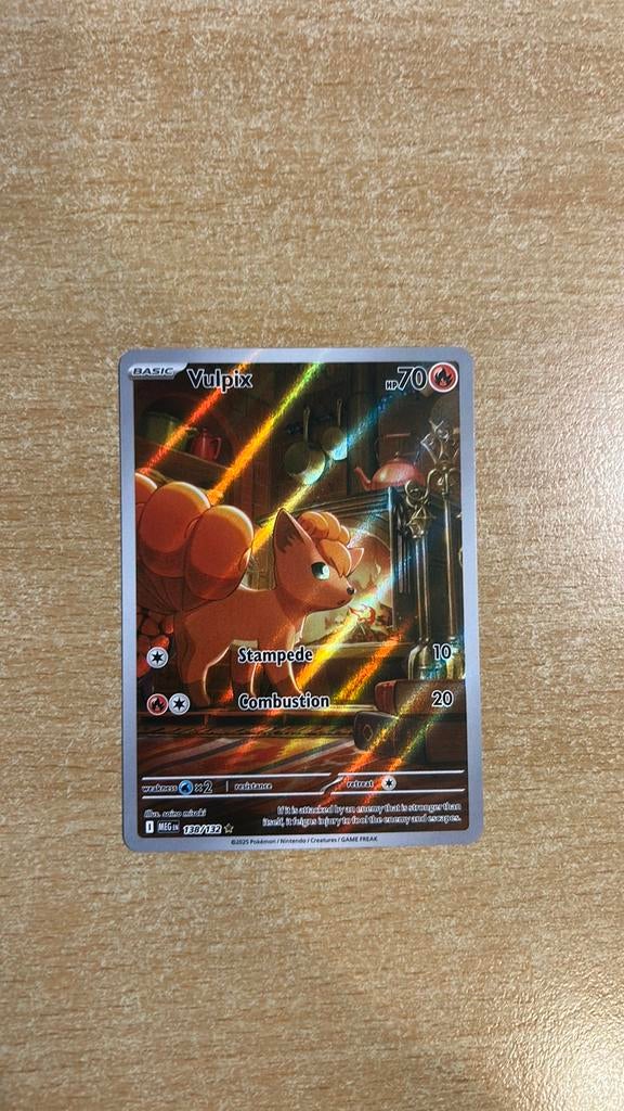 Vulpix 138/132 Mega Evolution, Ophalen of Verzenden, Zo goed als nieuw