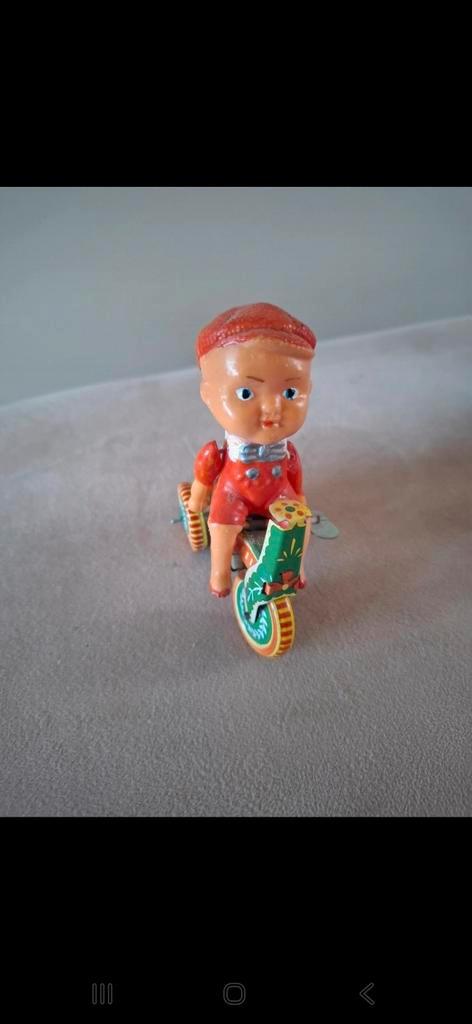 Vintage Blikken Speelgoed Tricycle, Antiek en Kunst, Antiek | Speelgoed, Ophalen of Verzenden