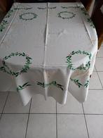 Prachtig katoenen geborduurd kerstkleed met lopertje, Ophalen of Verzenden, Zo goed als nieuw, Rechthoek