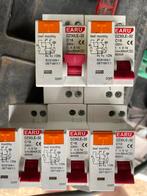 Aardlekautomaat C16 en C10, Doe-het-zelf en Verbouw, Elektra en Kabels, Ophalen of Verzenden, Nieuw, Schakelaar