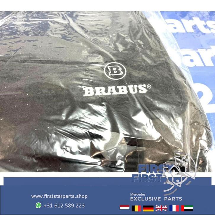 ORIGINELE BRABUS Mercedes VLOERMATTEN SET A35 A45 C43 C63 E6, Auto diversen, Tuning en Styling, Ophalen of Verzenden
