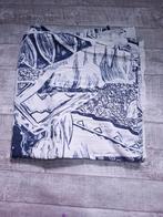 Linnen blauw wit zomerse stof lapje, Ophalen, Blauw, 120 cm of meer, Linnen