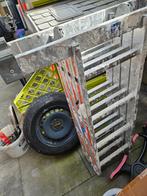 Uitschuifladder - Gebruikt, Doe-het-zelf en Verbouw, Ladders en Trappen, Gebruikt, Ophalen of Verzenden, Ladder, Opvouwbaar of Inschuifbaar