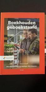 Boekhouden geboekstaafd 1 druk 14 (2 boeken), Boeken, Studieboeken en Cursussen, Zo goed als nieuw, Wim Broerse; Derk Jan Heslinga; Wim Schauten