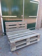 Palletbank - minimaal 6 europallets, Ophalen, Gebruikt, Hout