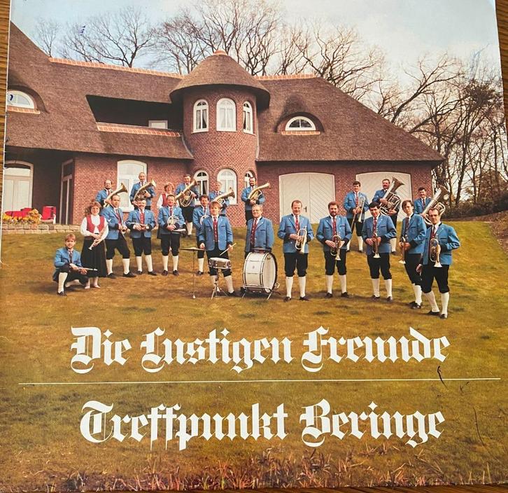LP Die Lustigen Freunde Treffpunkt uit Helden Beringe, Cd's en Dvd's, Vinyl | Pop, Zo goed als nieuw, 1960 tot 1980, 12 inch, Ophalen of Verzenden