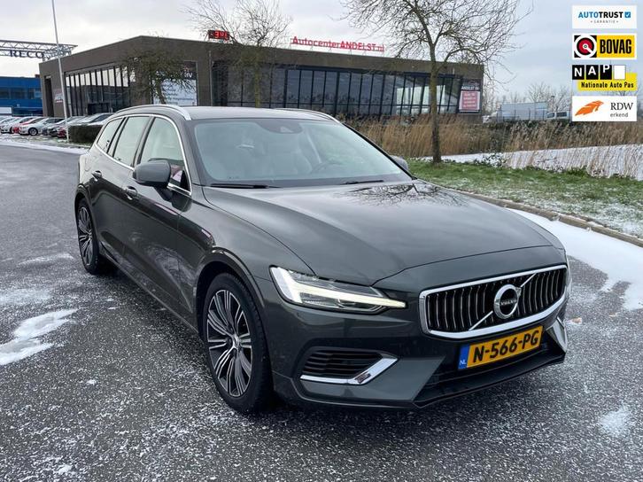 Volvo V60 2.0 T8 Recharge AWD Inscription Aut, Trekhaak, Acc, Auto's, Volvo, Bedrijf, Te koop, V60, 4x4, ABS, Achteruitrijcamera