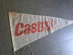Castrol vlag nr 2 gebruikt, Verzamelen, Ophalen of Verzenden, Zo goed als nieuw, Reclamebord