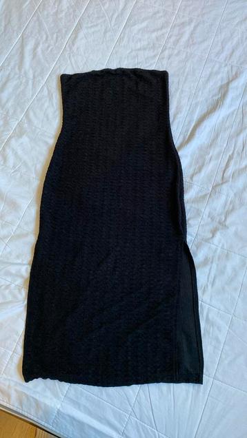Zwarte strapless jurk maat S beschikbaar voor biedingen
