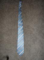 Prachtige lichtblauwe stropdas, 100% zijde, Met patroon, Blauw, Ophalen of Verzenden, Zo goed als nieuw