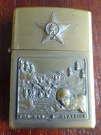 BENZINE AANSTEKER [lichte gebruiksporen], Verzamelen, Rookartikelen, Aanstekers en Luciferdoosjes, Ophalen of Verzenden, Gebruikt