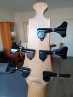 Piet visser 5 snaar bas,actief emg pickup ,goto tuners, Ophalen, Nieuw