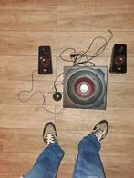 Trust Speakerset - Goed Geluid voor een Kleine Prijs!, Audio, Tv en Foto, Luidsprekers, Ophalen of Verzenden, Gebruikt, Front, Rear of Stereo speakers
