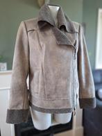 Caroline Biss lammycoat lammy coat jas beige 40 bijna nieuw, Kleding | Dames, Maat 38/40 (M), Verzenden, Beige, Zo goed als nieuw