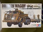 Tamiya 1/35 35230 U.S. Dragon Wagon Transporter + PE set, Hobby en Vrije tijd, Modelbouw | Auto's en Voertuigen, Tank, Verzenden