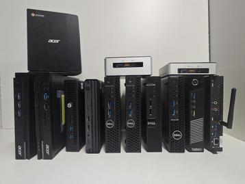 Intel NUC, HP, Dell, Acer, Lenovo Micro Computers  beschikbaar voor biedingen