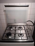 RVS ETNA GASKOOKPLAAT MET ELECTRISCHE ONTSTEKING., Ophalen, 4 kookzones, Zo goed als nieuw, Gas