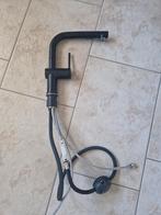 Mengkraan zwart met uitrekbare uitloop, Ophalen of Verzenden, Zo goed als nieuw, Kraan