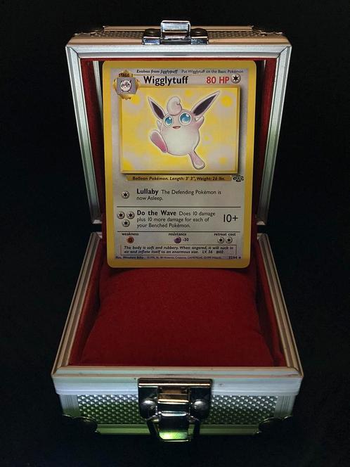 Wigglytuff - Jungle, Hobby en Vrije tijd, Verzamelkaartspellen | Pokémon, Zo goed als nieuw, Losse kaart, Ophalen of Verzenden
