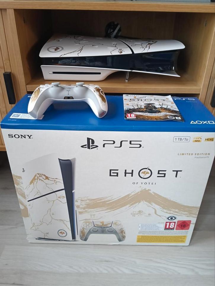 Ghost of Yotei PS5 Limited Edition - Zo goed als nieuw!, Spelcomputers en Games, Spelcomputers | Sony PlayStation 5, Zo goed als nieuw