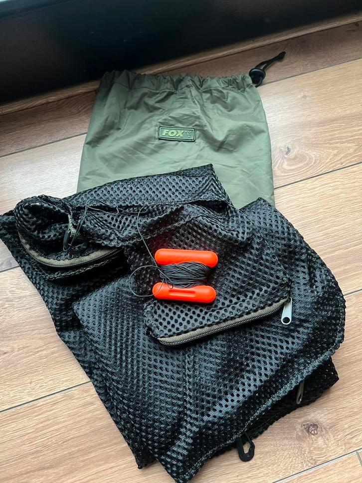 Fox safety carp sack fox bewaarzak deluxe nieuw, Watersport en Boten, Hengelsport | Karpervissen, Nieuw, Overige typen, Ophalen of Verzenden