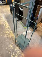 Metalen kapstok - grijs/groen - 85x40x170H, Wandkapstok, 1025xe, Ophalen of Verzenden, Zo goed als nieuw