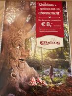 Efteling Bushokjes poster Sprookjesboom, Verzamelen, Ophalen of Verzenden
