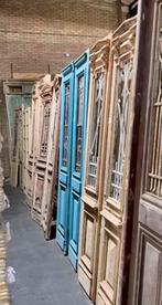 Unieke oude deuren en poorten franse shutters dubelle deuren, Ophalen of Verzenden, Zo goed als nieuw