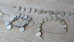 Zilveren ned munt armbanden Koningin Wilhelmina  / 3 stuks, Ophalen of Verzenden, Zilver