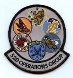 USAF luchtmacht patch 52 OG F-15 / F-16 / A-10 / F-4G velcro, Verzamelen, Ophalen of Verzenden, Luchtmacht, Amerika, Embleem of Badge