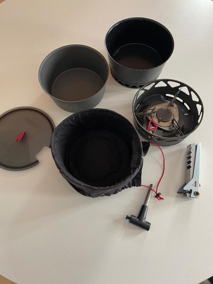 Primus Primetech Stove set 1.3L, Caravans en Kamperen, Kampeeraccessoires, Gebruikt, Ophalen