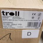 Beryl inbouw spot lamp M22 - 2x18 watt, Ophalen, Nieuw, Metaal of Aluminium, Inbouw