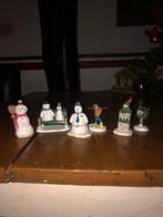 Lemax 6 figuren in de sneeuw, Ophalen of Verzenden, Zo goed als nieuw