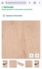 Lichtkleurig Laminaat wit geolied eiken, Ophalen, Nieuw, 10 m² of meer, 10 tot 30 cm