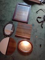 Te koop 5 tal spiegels, Antiek en Kunst, Ophalen of Verzenden, Overige vormen, 50 tot 100 cm, Minder dan 100 cm