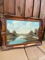 Landschap schilderij v.Ast, Ophalen