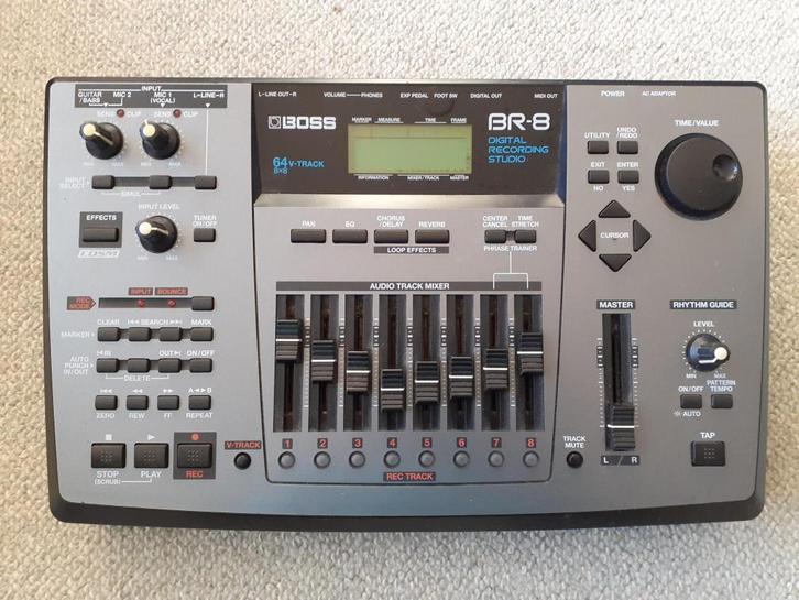 BOSS BR-8 recording studio, Audio, Tv en Foto, Professionele Audio-, Tv- en Video-apparatuur, Gebruikt, Audio, Ophalen